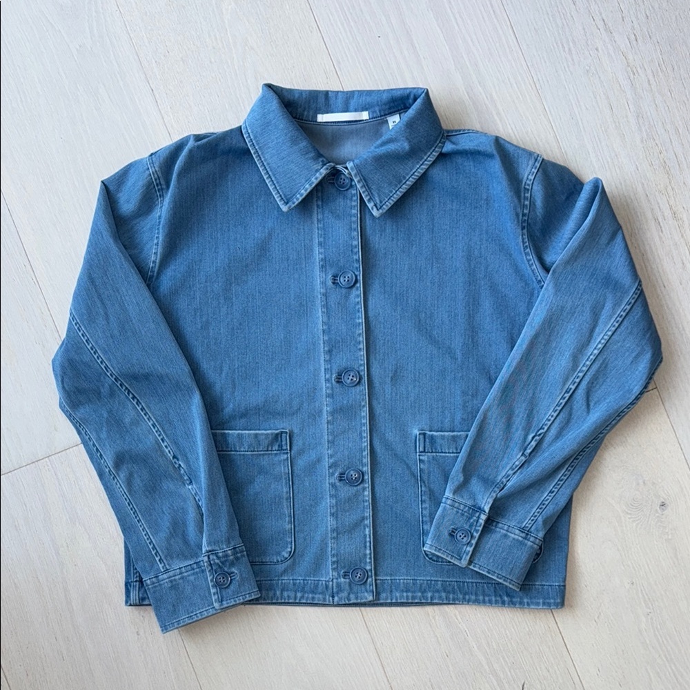 Uniqlo Blue Soft Denim Jacket